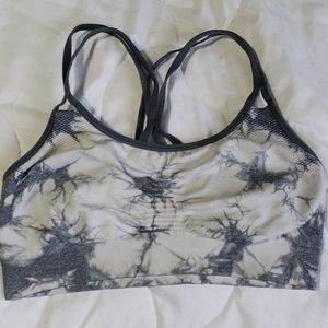 Grey Marble Champion Sports Bra